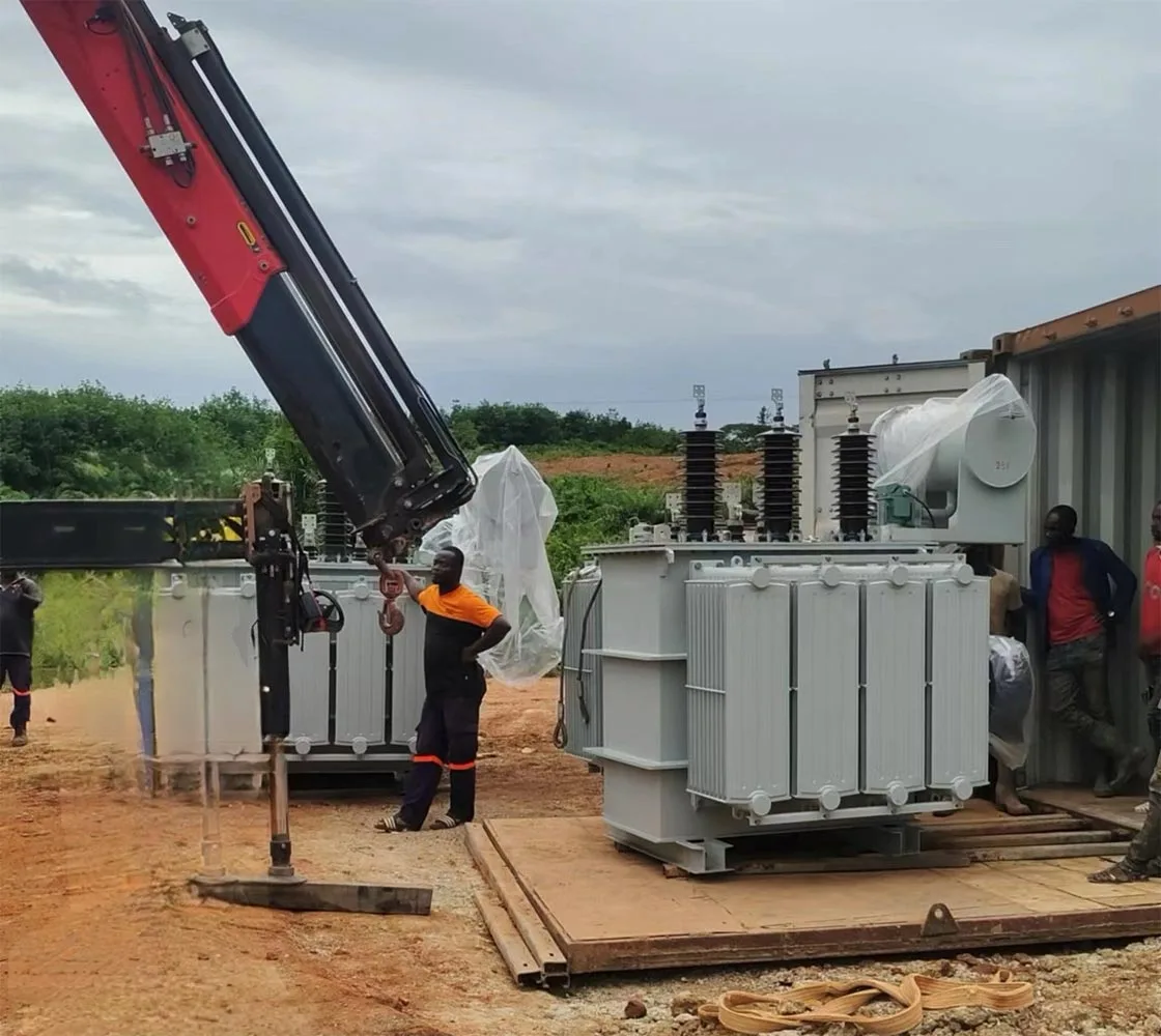 Oil immersed transformer with OLTC